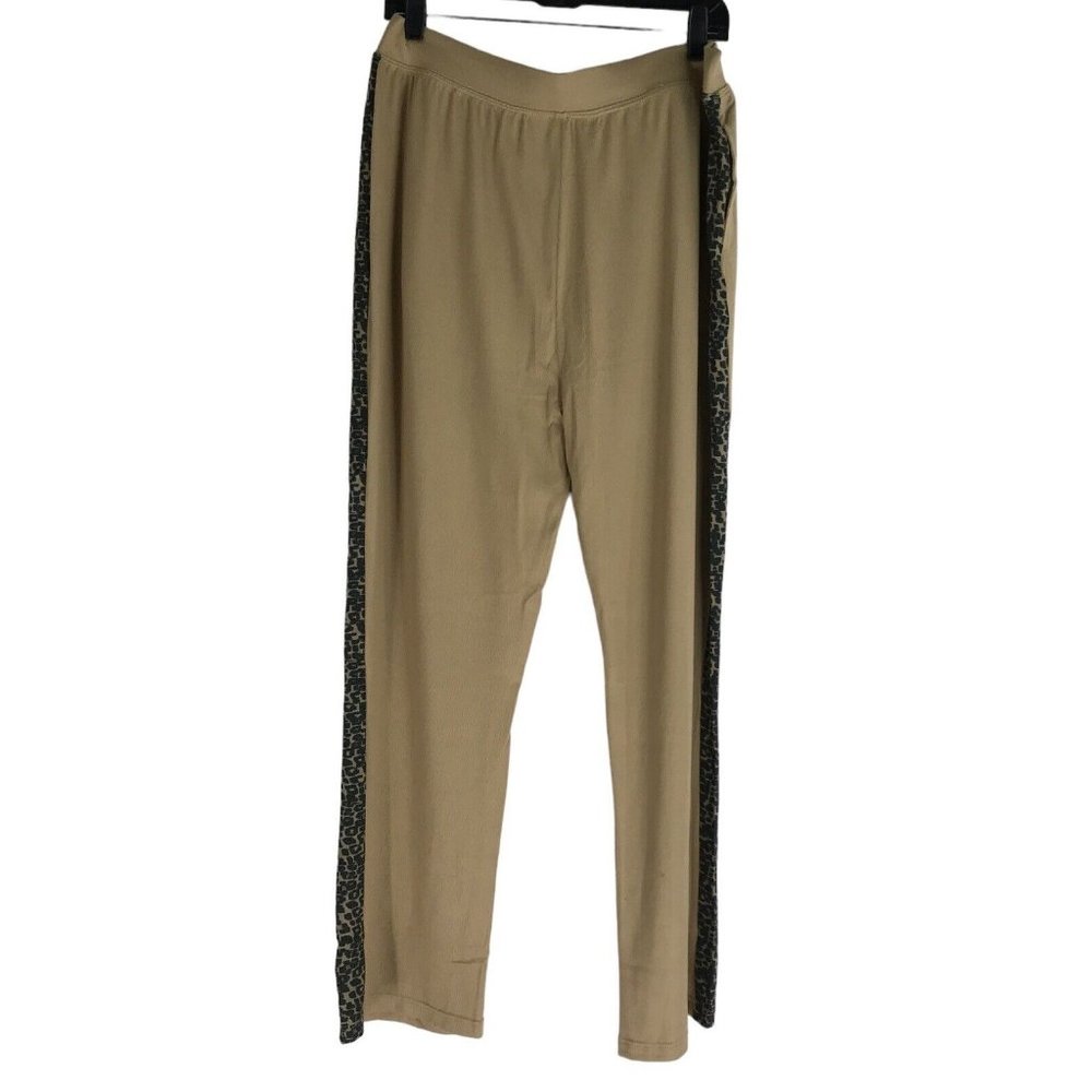 Retreat Rhonda‎ Shear Lounge Pants Womens Size XL Leopard Cheetah Stretch